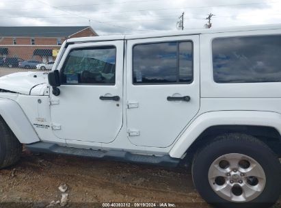 Lot #3037528229 2015 JEEP WRANGLER UNLIMITED SAHARA