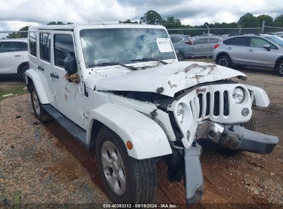 Lot #3037528229 2015 JEEP WRANGLER UNLIMITED SAHARA