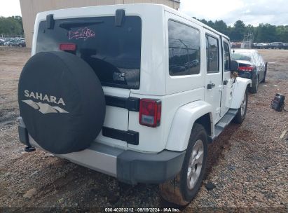 Lot #3037528229 2015 JEEP WRANGLER UNLIMITED SAHARA