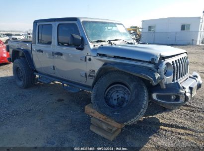 Lot #2992814906 2021 JEEP GLADIATOR SPORT S 4X4