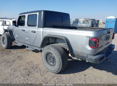 Lot #2992814906 2021 JEEP GLADIATOR SPORT S 4X4