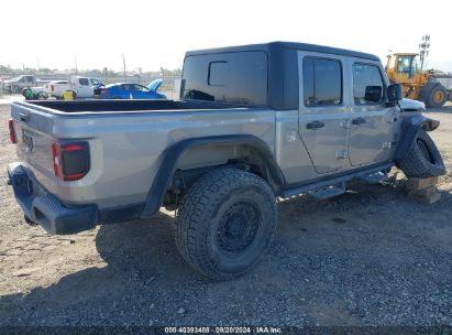 Lot #2992814906 2021 JEEP GLADIATOR SPORT S 4X4