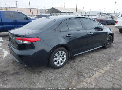 Lot #2989127520 2021 TOYOTA COROLLA LE