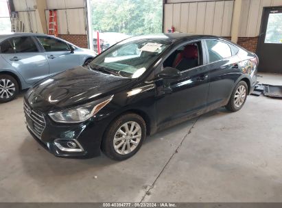 Lot #2990350819 2021 HYUNDAI ACCENT SEL