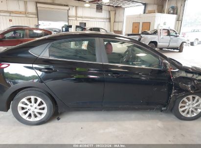 Lot #2990350819 2021 HYUNDAI ACCENT SEL