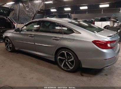 Lot #2997777846 2022 HONDA ACCORD HYBRID SPORT