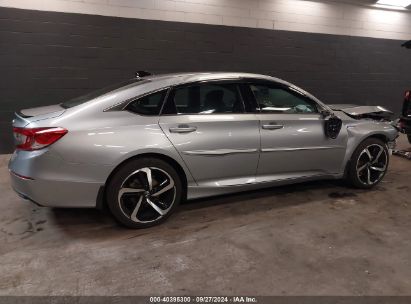 Lot #2997777846 2022 HONDA ACCORD HYBRID SPORT