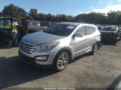 Lot #2992830486 2015 HYUNDAI SANTA FE SPORT 2.0L TURBO