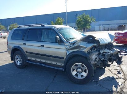 Lot #2992833340 2003 MITSUBISHI MONTERO SPORT ES/LS