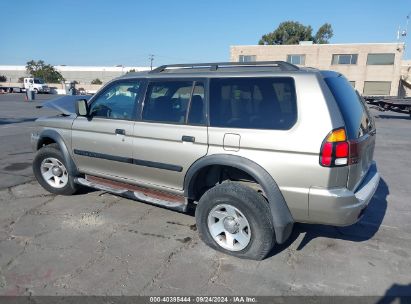 Lot #2992833340 2003 MITSUBISHI MONTERO SPORT ES/LS