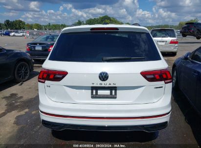 Lot #2992827347 2024 VOLKSWAGEN TIGUAN 2.0T SE R-LINE BLACK