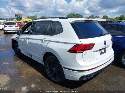 Lot #2992827347 2024 VOLKSWAGEN TIGUAN 2.0T SE R-LINE BLACK