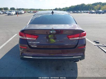 Lot #2996535220 2020 KIA OPTIMA LX