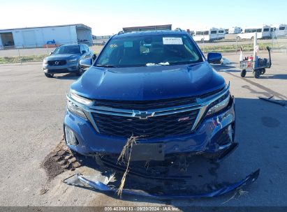 Lot #2992830475 2022 CHEVROLET EQUINOX AWD RS