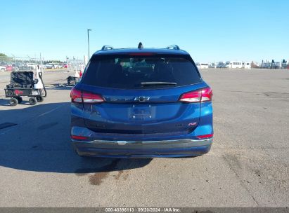 Lot #2992830475 2022 CHEVROLET EQUINOX AWD RS