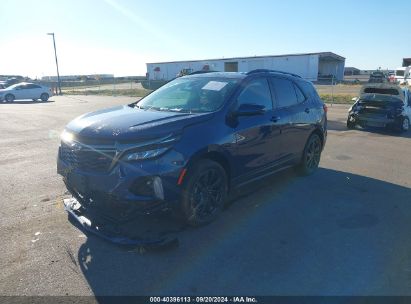 Lot #2992830475 2022 CHEVROLET EQUINOX AWD RS