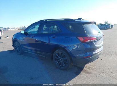 Lot #2992830475 2022 CHEVROLET EQUINOX AWD RS