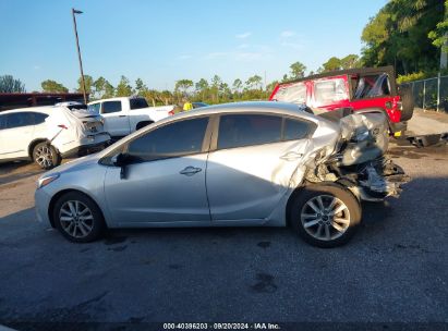 Lot #2995285938 2017 KIA FORTE LX