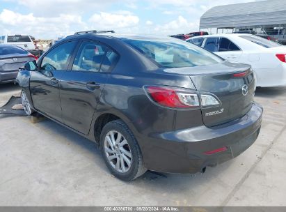 Lot #3042561070 2012 MAZDA MAZDA3 I TOURING