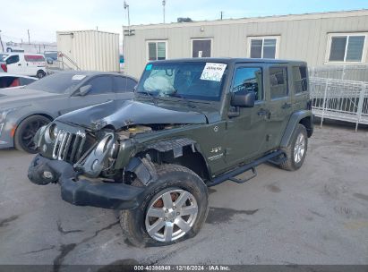 Lot #3037532972 2016 JEEP WRANGLER UNLIMITED SAHARA