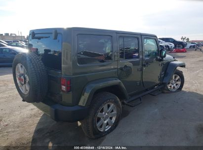 Lot #3037532972 2016 JEEP WRANGLER UNLIMITED SAHARA