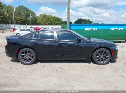 Lot #2996535215 2021 DODGE CHARGER SXT RWD