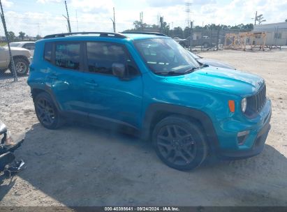 Lot #2992818126 2021 JEEP RENEGADE LATITUDE FWD