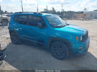 Lot #2992818126 2021 JEEP RENEGADE LATITUDE FWD