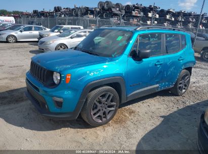 Lot #2992818126 2021 JEEP RENEGADE LATITUDE FWD