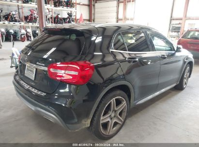 Lot #2992827312 2015 MERCEDES-BENZ GLA 250 4MATIC