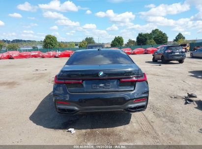 Lot #2992834152 2022 BMW 750 I XDRIVE