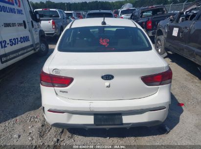 Lot #2996535200 2021 KIA RIO LX