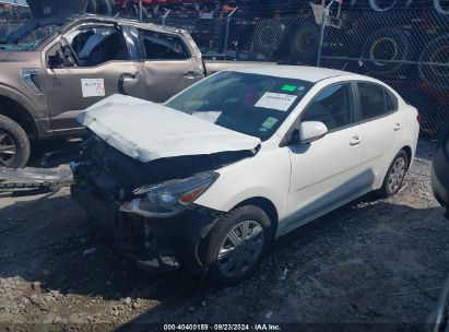 Lot #2996535200 2021 KIA RIO LX