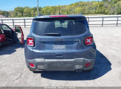 Lot #2992830450 2021 JEEP RENEGADE LATITUDE FWD