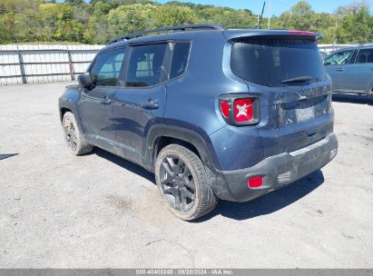 Lot #2992830450 2021 JEEP RENEGADE LATITUDE FWD