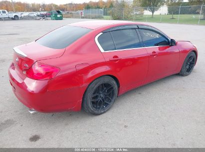 Lot #2997778301 2007 INFINITI G35X