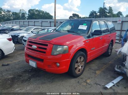 Lot #3035077727 2008 FORD EXPEDITION LIMITED