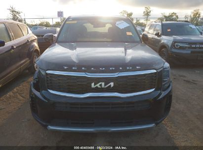 Lot #2996535190 2022 KIA TELLURIDE LX