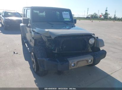 Lot #2992819912 2017 JEEP WRANGLER UNLIMITED SAHARA 4X4