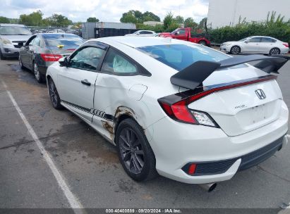 Lot #2987909471 2020 HONDA CIVIC EX