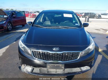 Lot #3035087283 2018 KIA FORTE EX