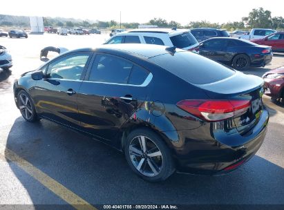 Lot #3035087283 2018 KIA FORTE EX