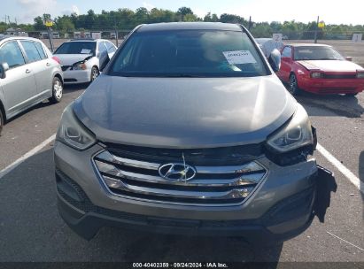 Lot #3037530911 2015 HYUNDAI SANTA FE SPORT 2.4L