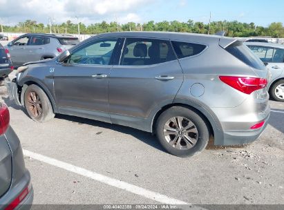 Lot #3037530911 2015 HYUNDAI SANTA FE SPORT 2.4L