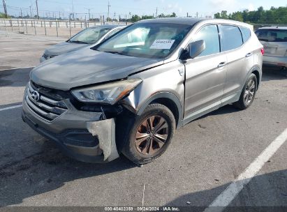 Lot #3037530911 2015 HYUNDAI SANTA FE SPORT 2.4L