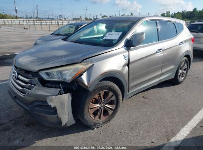 Lot #3037530911 2015 HYUNDAI SANTA FE SPORT 2.4L