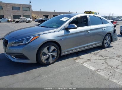 Lot #2992833328 2017 HYUNDAI SONATA HYBRID LIMITED