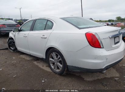 Lot #3050081175 2010 LINCOLN MKS