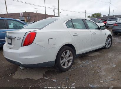 Lot #3050081175 2010 LINCOLN MKS