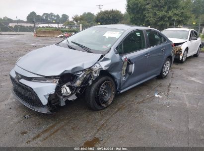 Lot #2996535185 2021 TOYOTA COROLLA LE